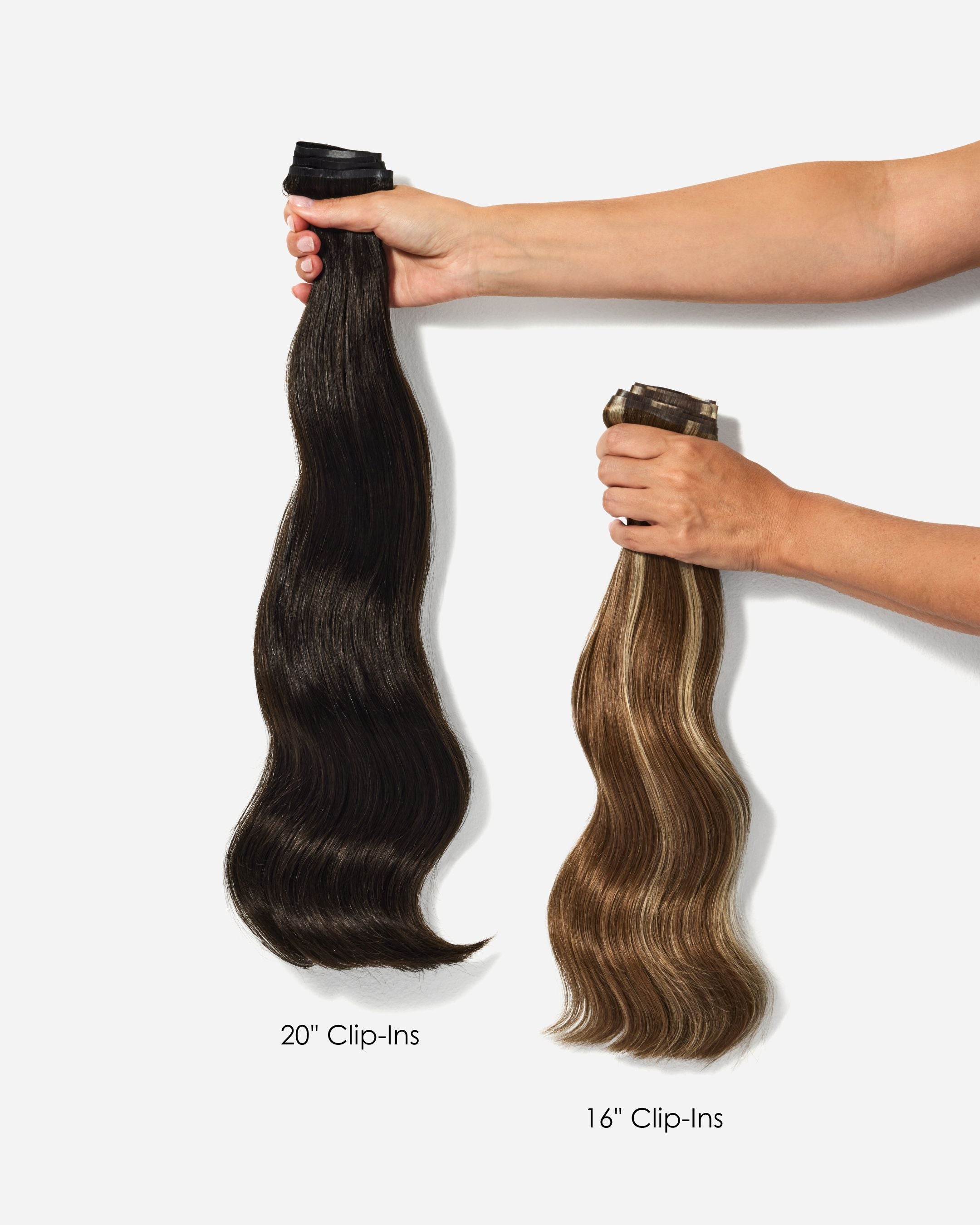 Brown clip in hair outlets extensions