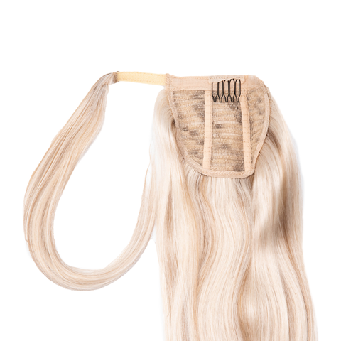 Ponytail | Ash Light Blonde w/ Lowlights | #60/8 - Hidden Crown Hair Extensions