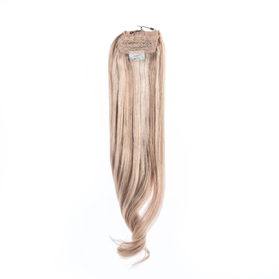 Ponytail | Light Caramel Honey Blonde Mix | #622 - Hidden Crown Hair Extensions
