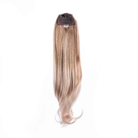 18" Ponytail-Balayage-8/60 - Hidden Crown Hair Extensions