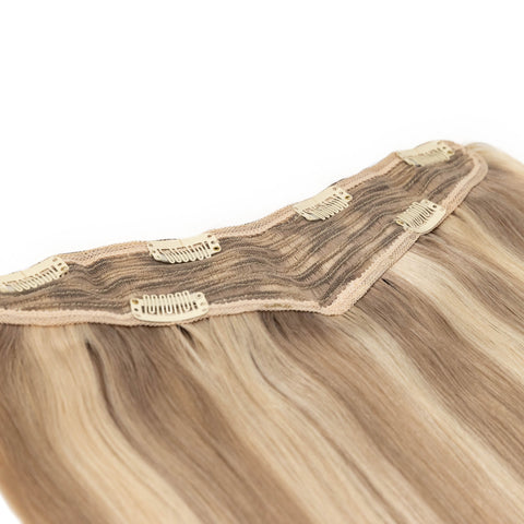V-Clip Volumizer | Dirty Blonde/Brown | #812 - Hidden Crown Hair Extensions