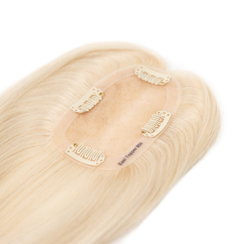 Topper | Platinum Clearest Blonde | #60 - Hidden Crown Hair Extensions