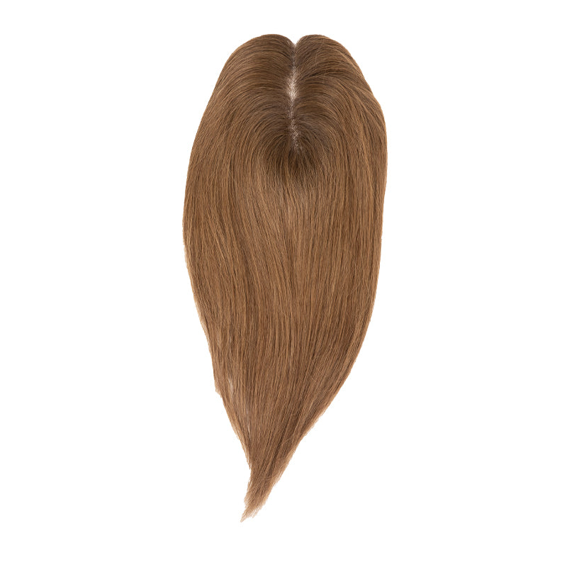 Topper | Medium Auburn Brown | #6 - Hidden Crown Hair Extensions