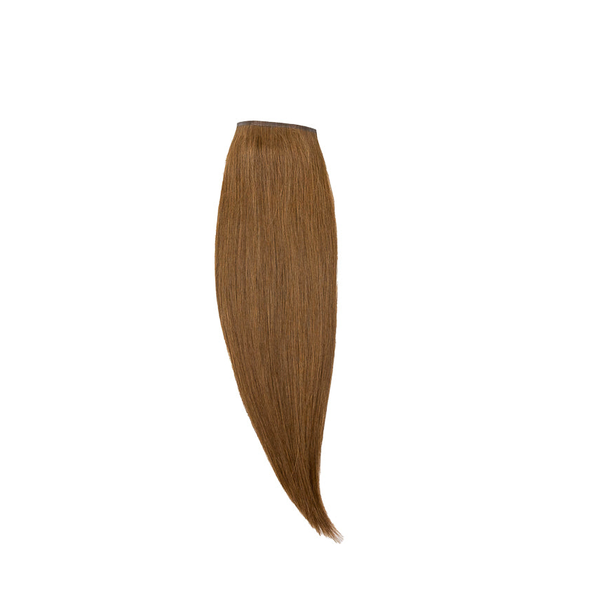 Flip-Up Clip | Medium Auburn Brown | #6 - Hidden Crown Hair Extensions
