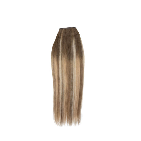 Flip-Up Clip | Light Caramel Honey Blonde Mix | #622 - Hidden Crown Hair Extensions