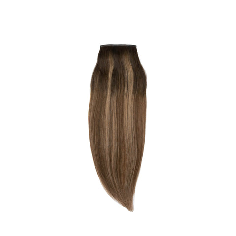 Flip-Up Clip | Balayage | #B2/6-8 - Hidden Crown Hair Extensions