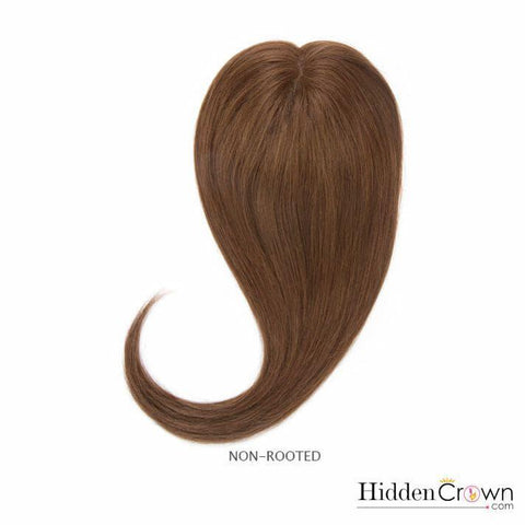 Crown® Topper - Medium Brown - 4 - Hidden Crown Hair Extensions